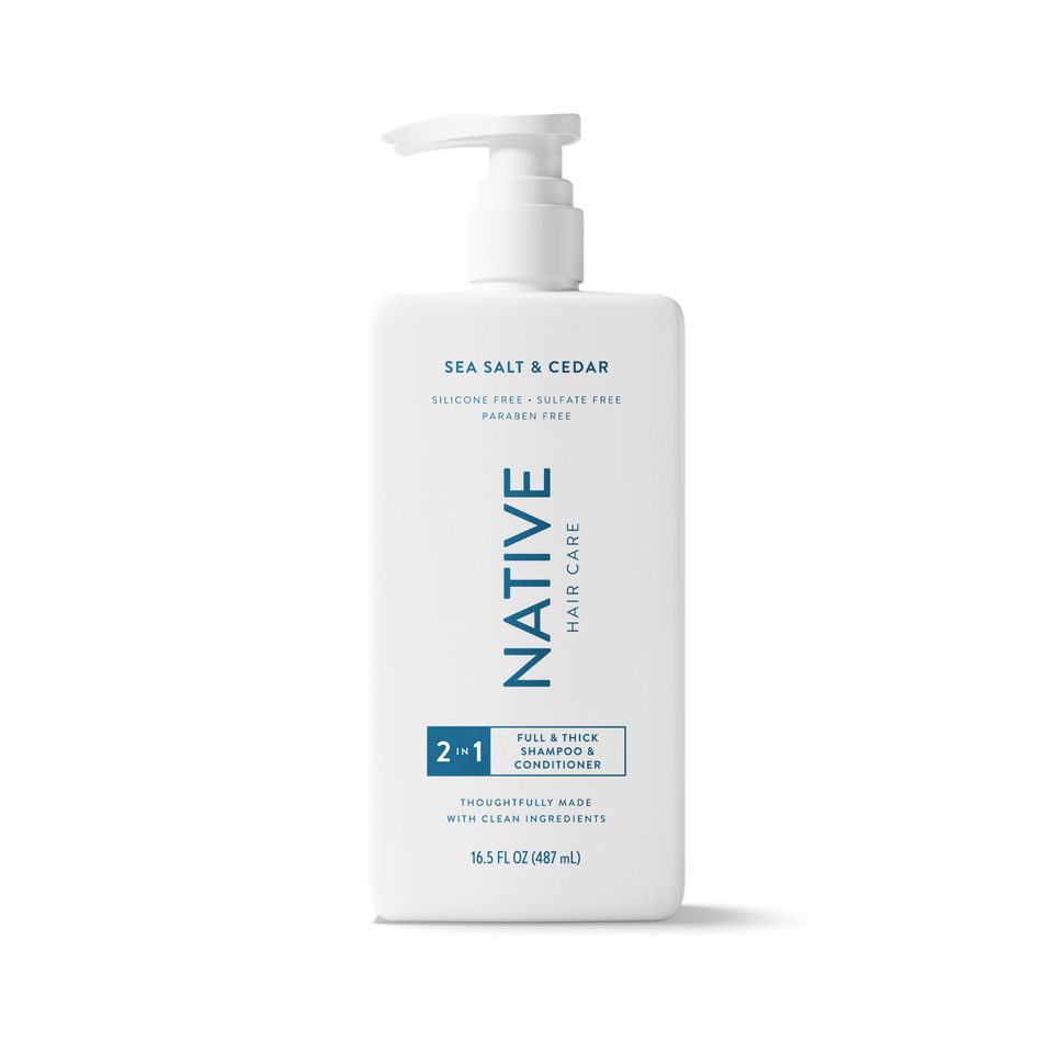 Full & Thick 2-in-1 Shampoo & Conditioner - Clean Scalp (16.5oz)